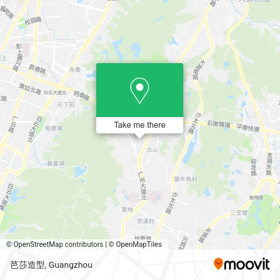 芭莎造型 map