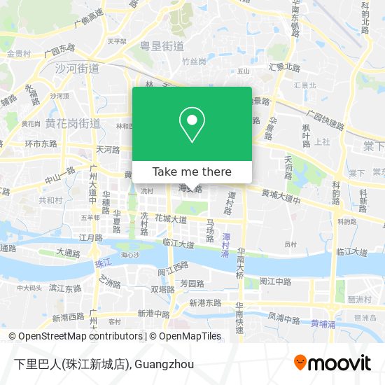 下里巴人(珠江新城店) map