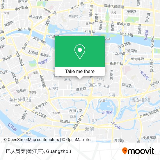 巴人冒菜(鹭江店) map