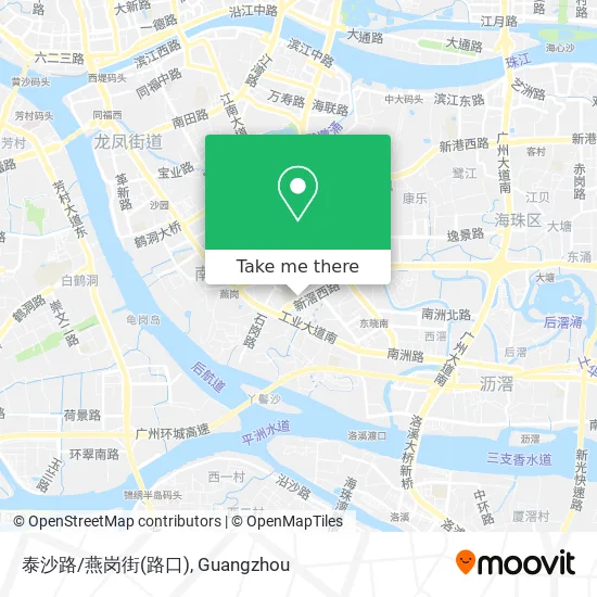 泰沙路/燕岗街(路口) map