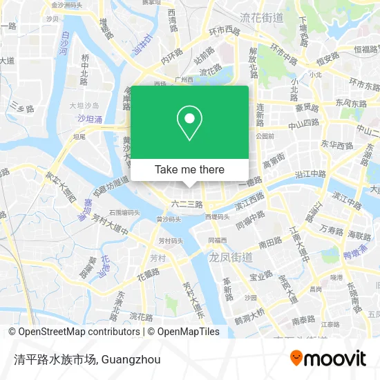 清平路水族市场 map
