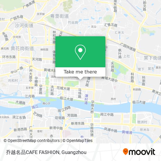乔越名品CAFE FASHION map
