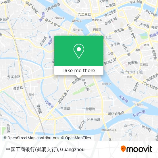 中国工商银行(鹤洞支行) map