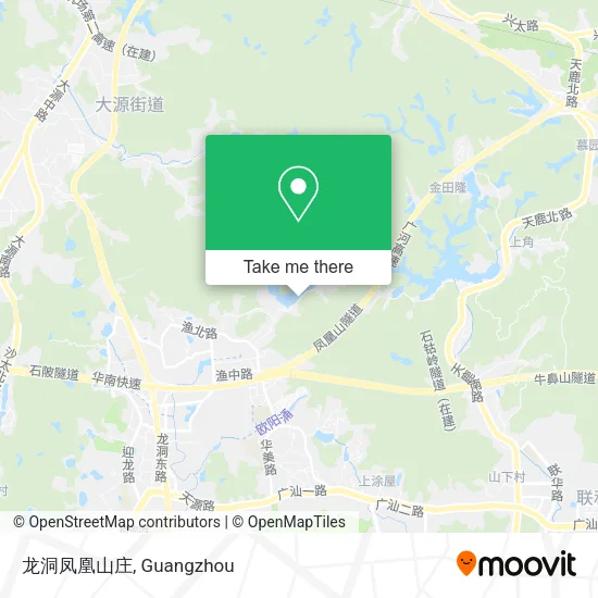 龙洞凤凰山庄 map