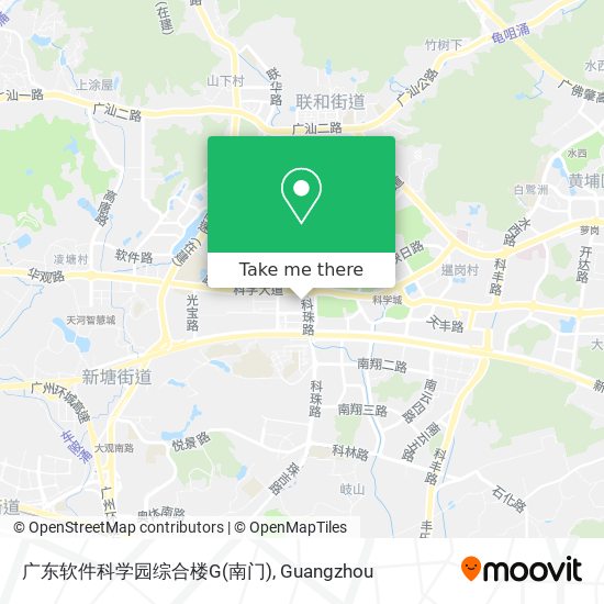 广东软件科学园综合楼G(南门) map