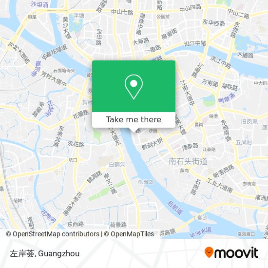 左岸荟 map