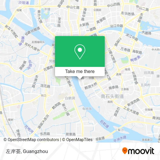 左岸荟 map