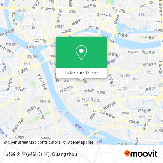 君颖之店(昌岗分店) map