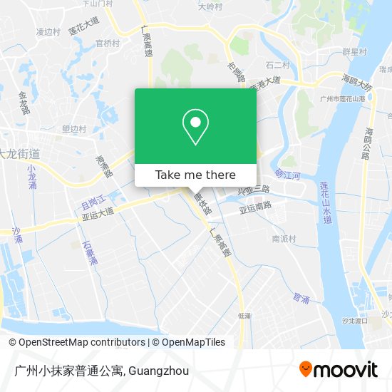 广州小抹家普通公寓 map