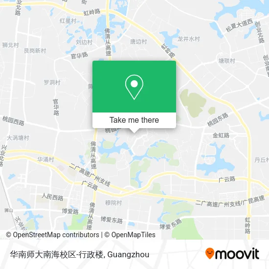 华南师大南海校区-行政楼 map