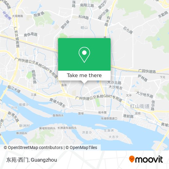 东苑-西门 map