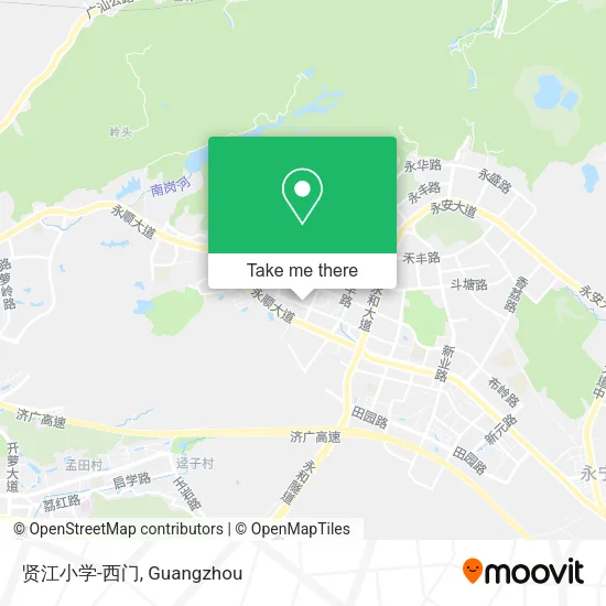 贤江小学-西门 map