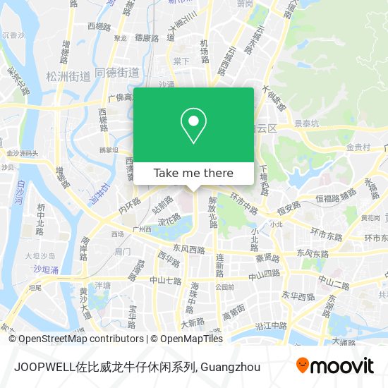 JOOPWELL佐比威龙牛仔休闲系列 map