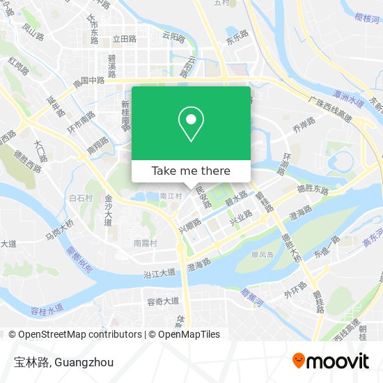 宝林路 map
