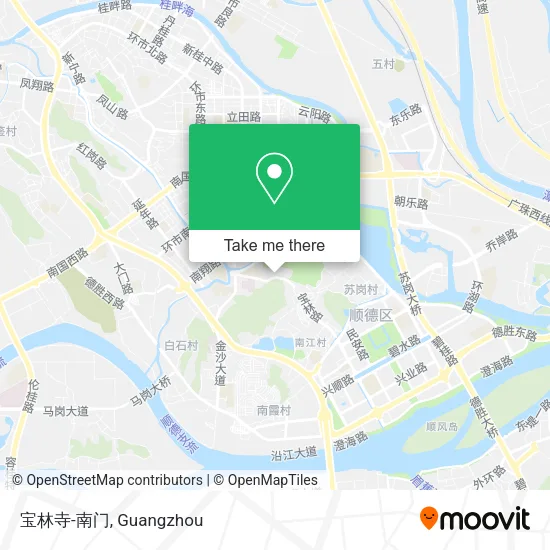 宝林寺-南门 map