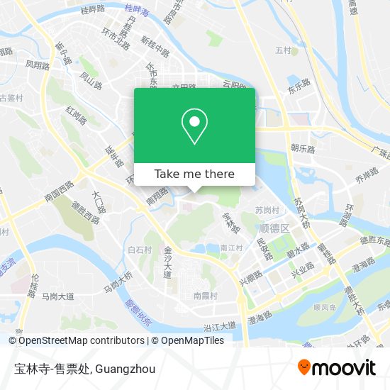 宝林寺-售票处 map
