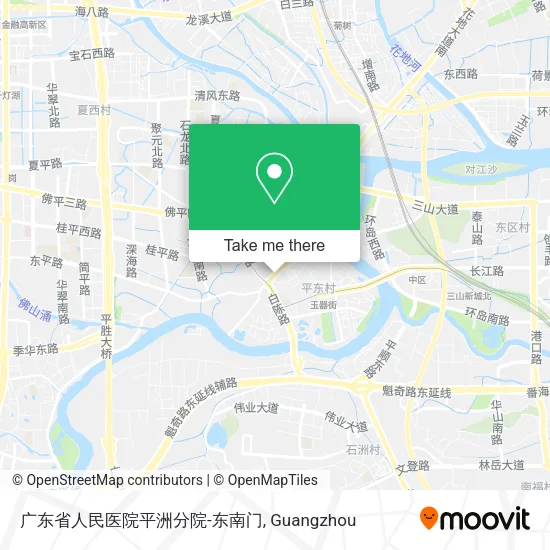 广东省人民医院平洲分院-东南门 map
