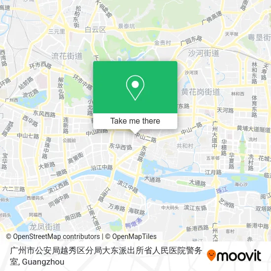 广州市公安局越秀区分局大东派出所省人民医院警务室 map