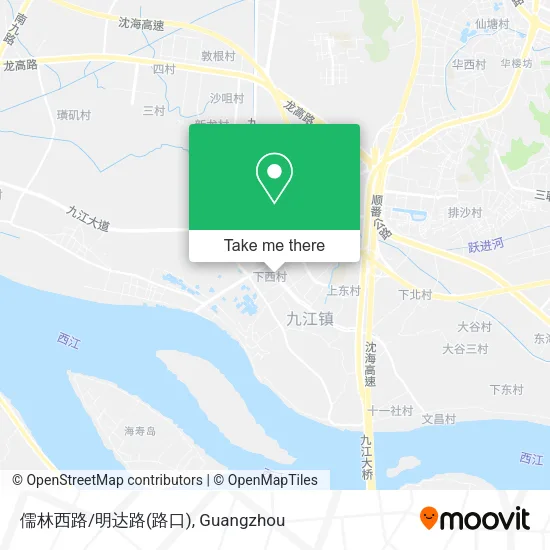 儒林西路/明达路(路口) map