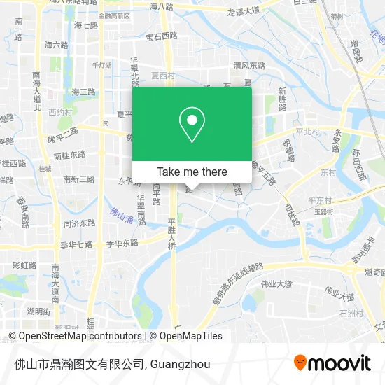 佛山市鼎瀚图文有限公司 map