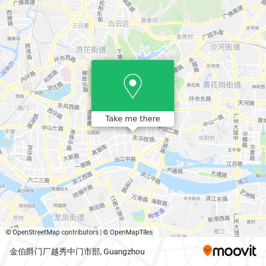 金伯爵门厂越秀中门市部 map