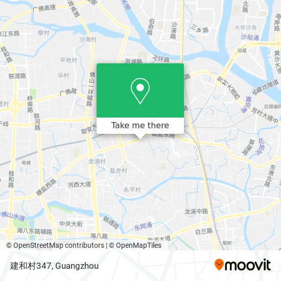 建和村347 map