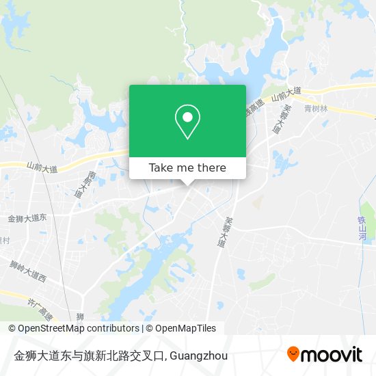 金狮大道东与旗新北路交叉口 map