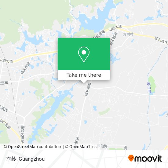 旗岭 map