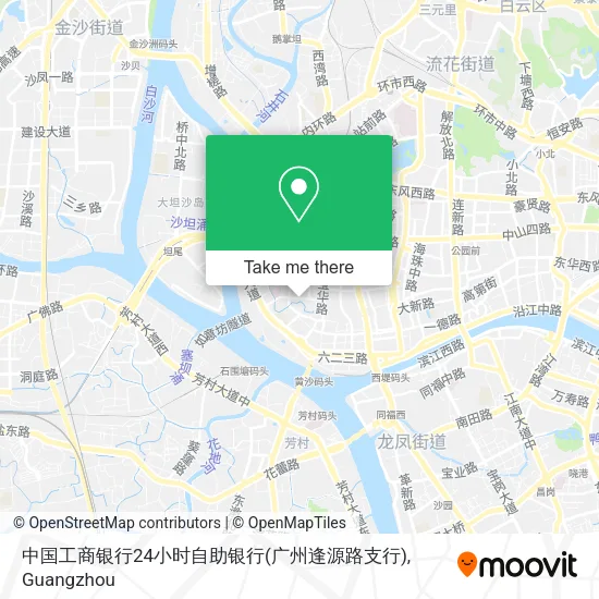 中国工商银行24小时自助银行(广州逢源路支行) map
