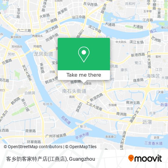 客乡韵客家特产店(江燕店) map