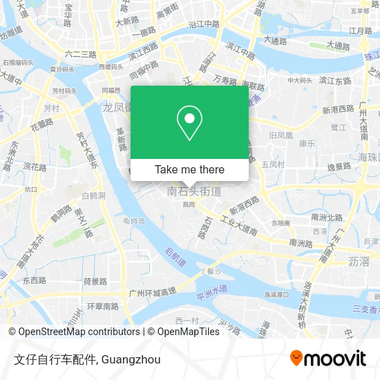 文仔自行车配件 map