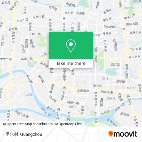 里水村 map