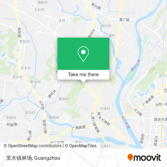里水镇林场 map