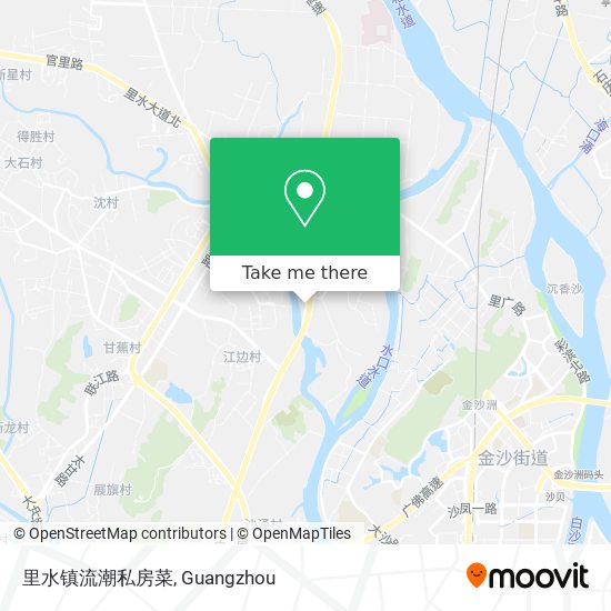 里水镇流潮私房菜 map