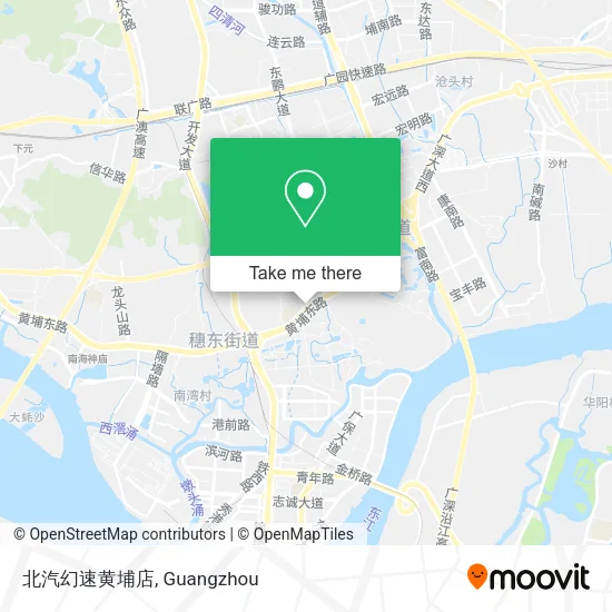 北汽幻速黄埔店 map