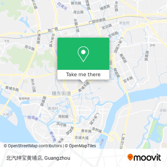 北汽绅宝黄埔店 map