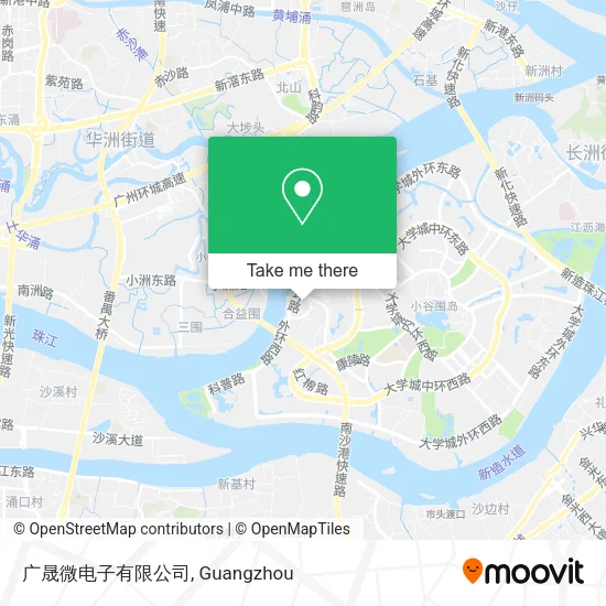 广晟微电子有限公司 map