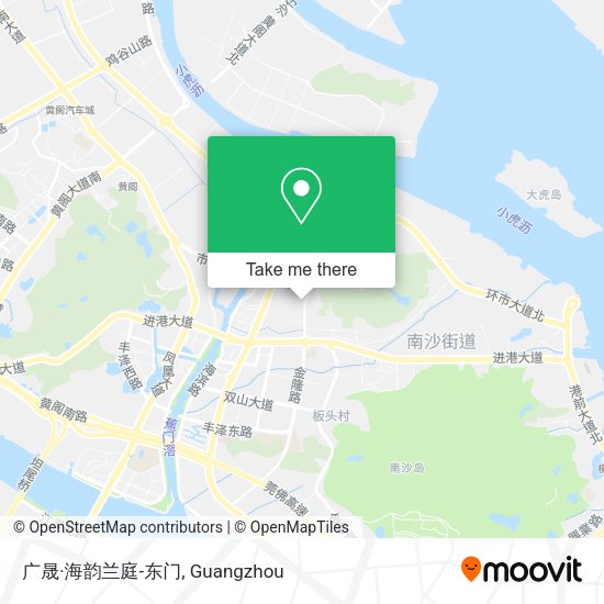 广晟·海韵兰庭-东门 map