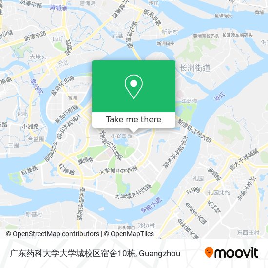 广东药科大学大学城校区宿舍10栋 map
