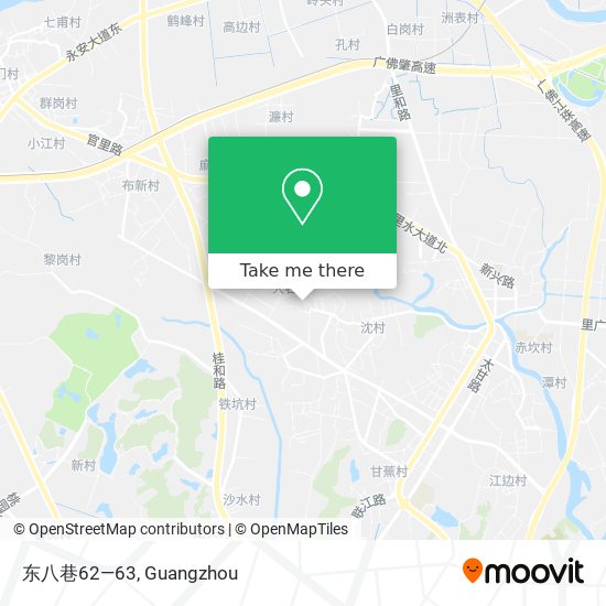 东八巷62—63 map