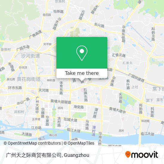 广州天之际商贸有限公司 map