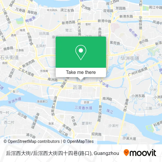 后滘西大街/后滘西大街四十四巷(路口) map