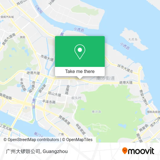 广州大锣鼓公司 map