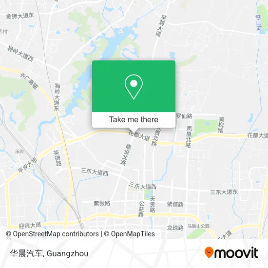 华晨汽车 map