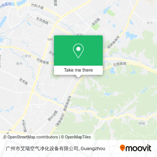 广州市艾瑞空气净化设备有限公司 map