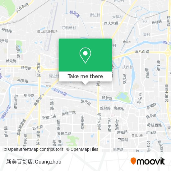 新美百货店 map