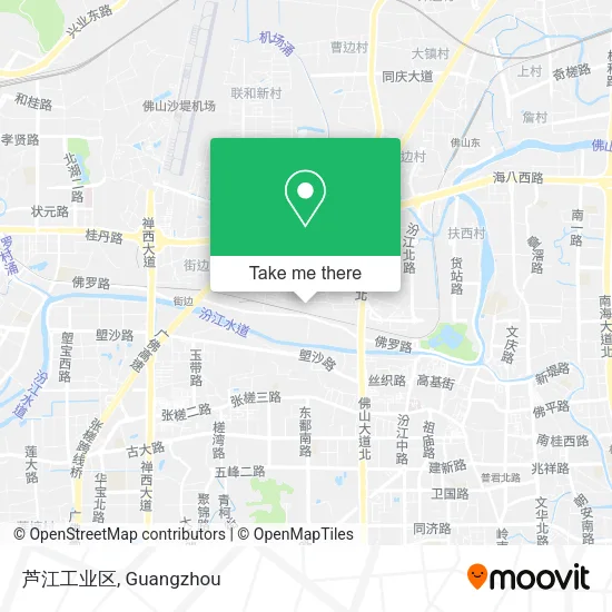 芦江工业区 map