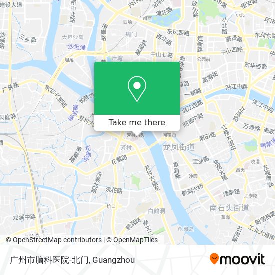 广州市脑科医院-北门 map