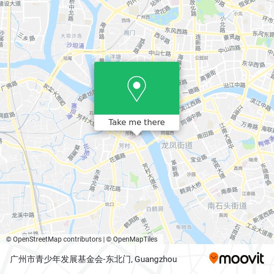 广州市青少年发展基金会-东北门 map