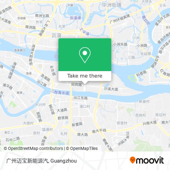 广州迈宝新能源汽 map